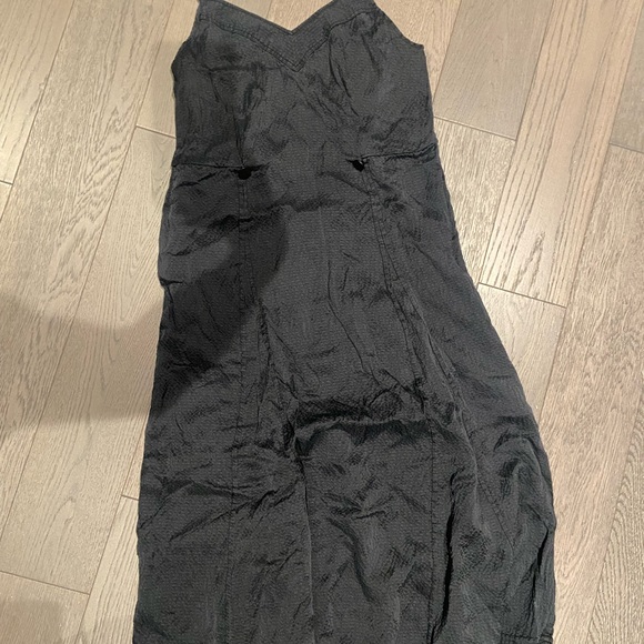 Rag & bone Hugo black tank silk dress - Picture 3 of 5